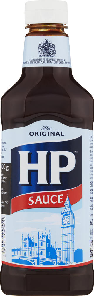 HP Sauce plastflaska
