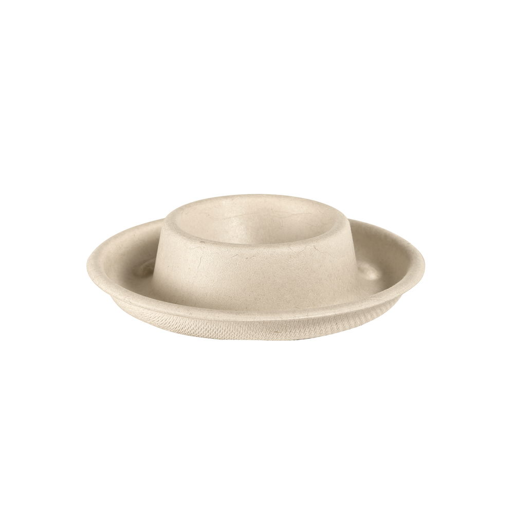 Äggkopp Bagasse 89x21mm Brun