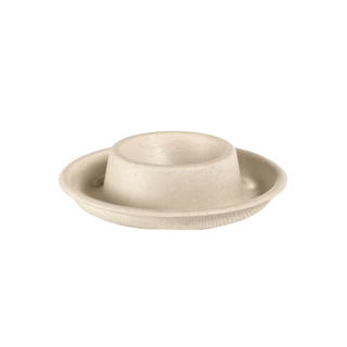 Äggkopp Bagasse 89x21mm Brun