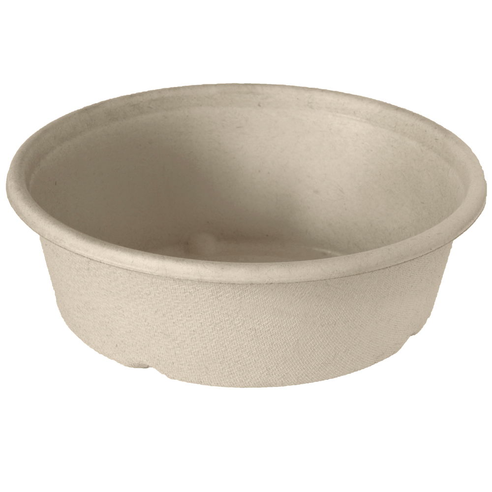 Skål Bagasse Laminerad 194x53mm 
900ml Brun Classic