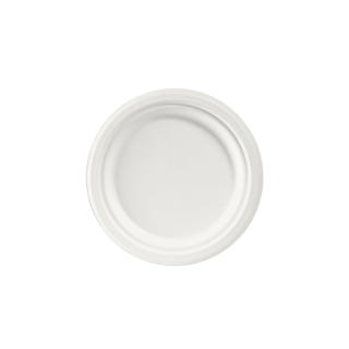 Tallrik Bagasse Vit 17cm