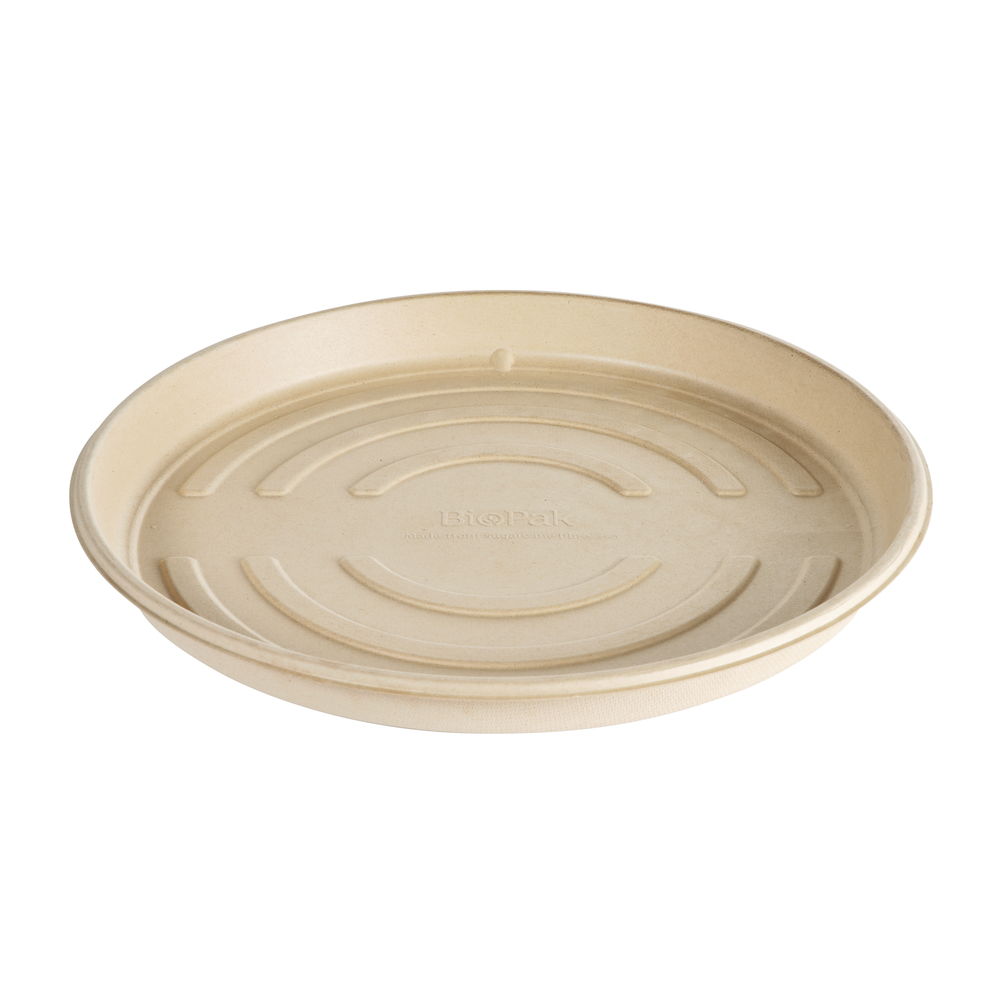 Pizzabox botten Bagasse 36cm Brun
