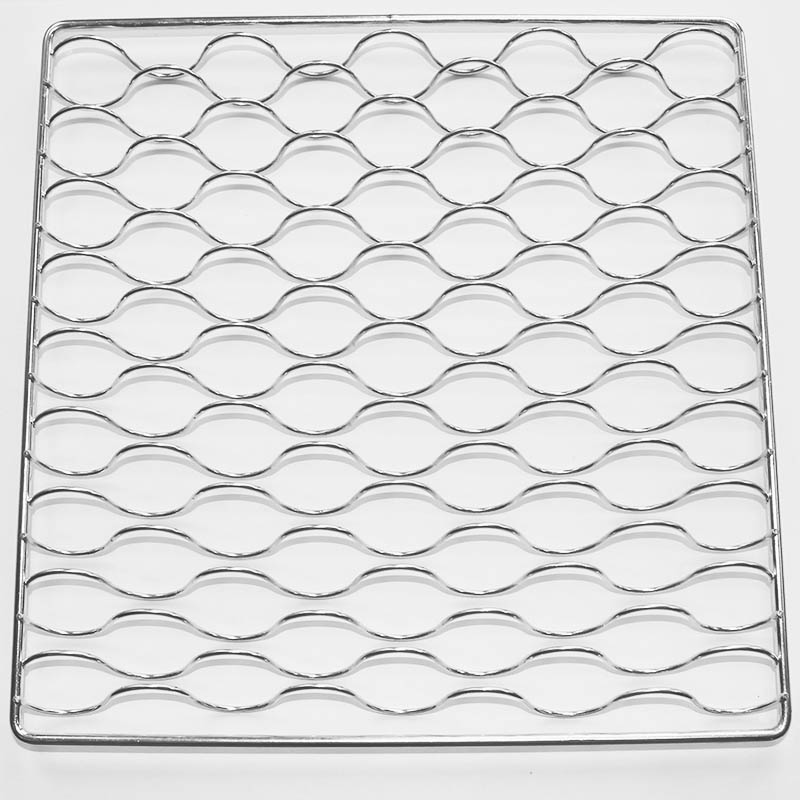 Grytunderlägg i Rostfri Tråd 180x180mm