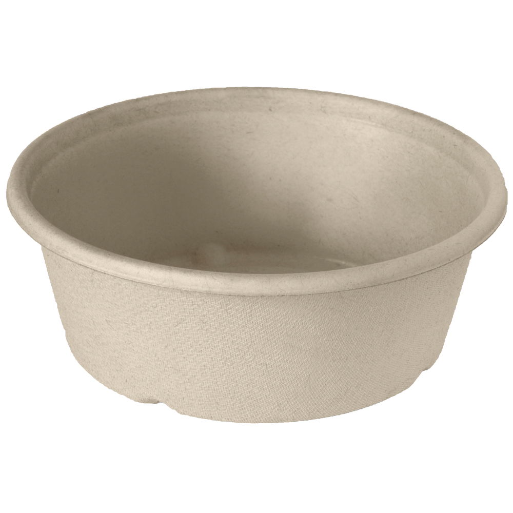 Skål Bagasse 600ml Brun Classic