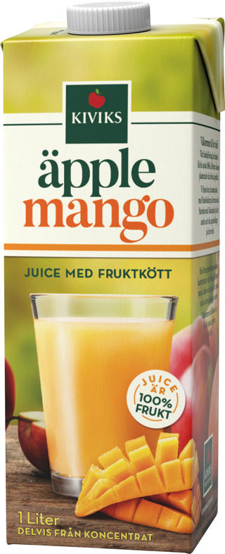 Juice Äpple Mango med Fruktkött