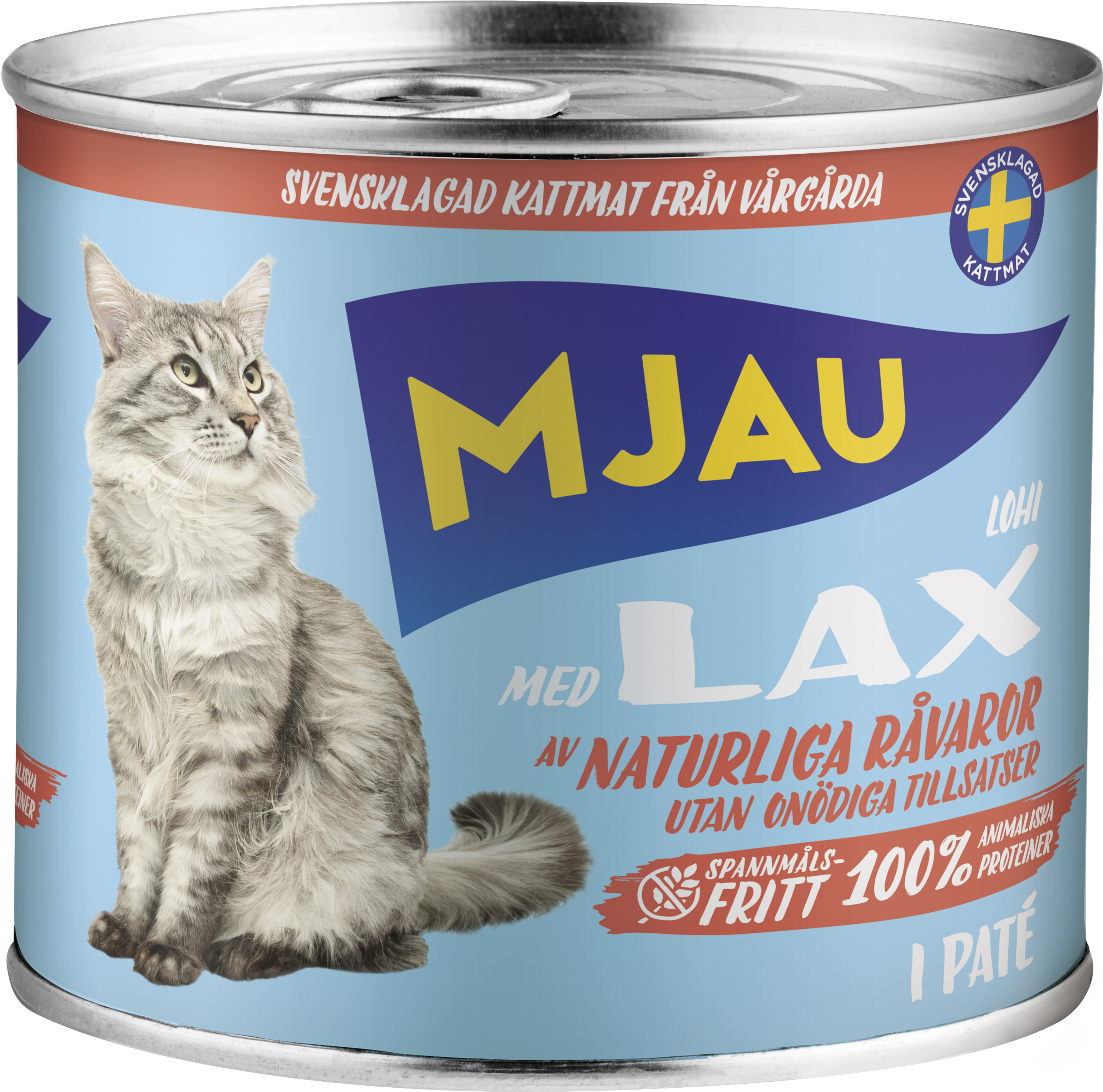 Kattmat Våtfoder Lax