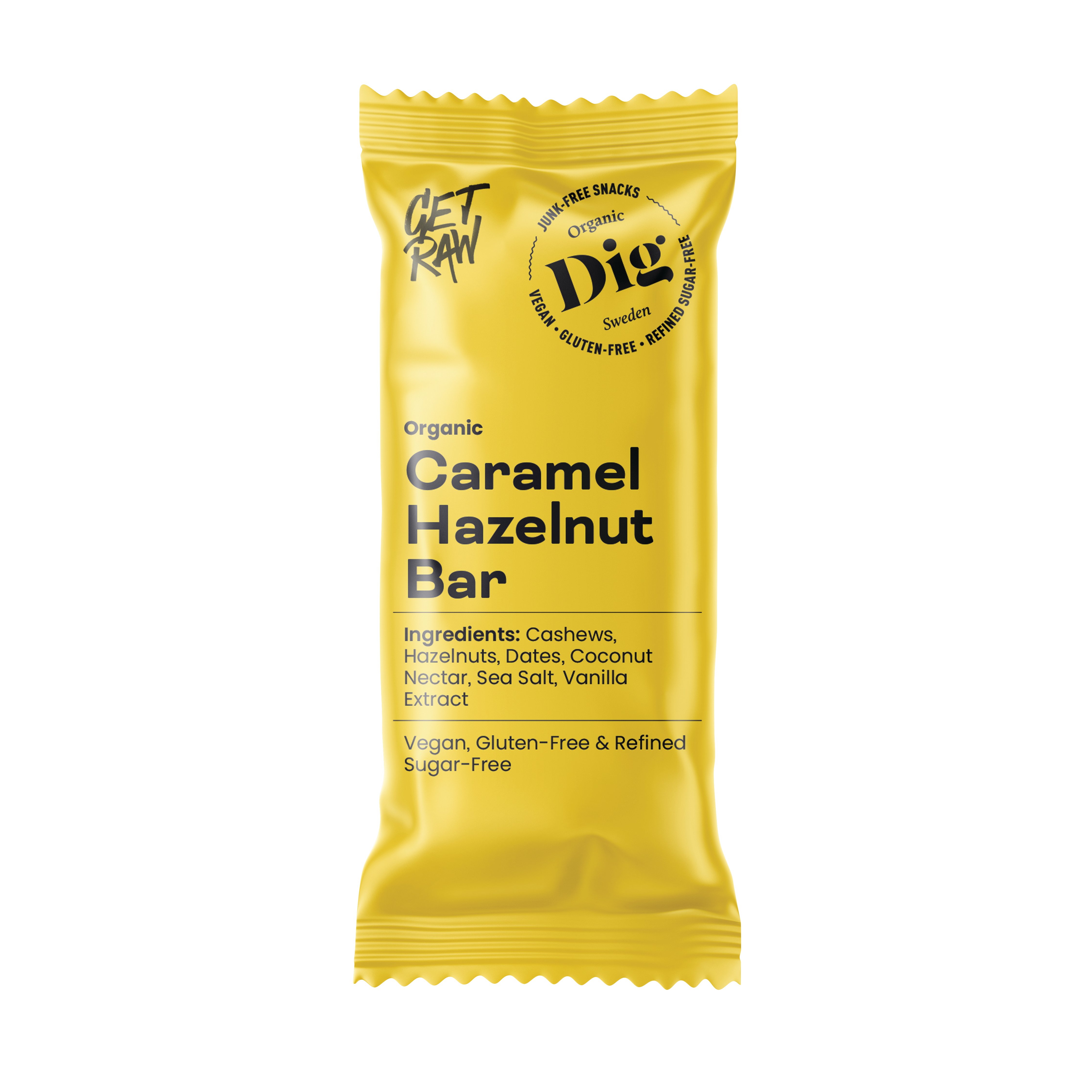 Rawbar Karamell Hasselnöt EKO