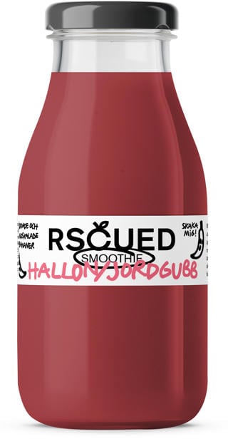 Rscued Smoothie Hallon Jordgubb ENGL
