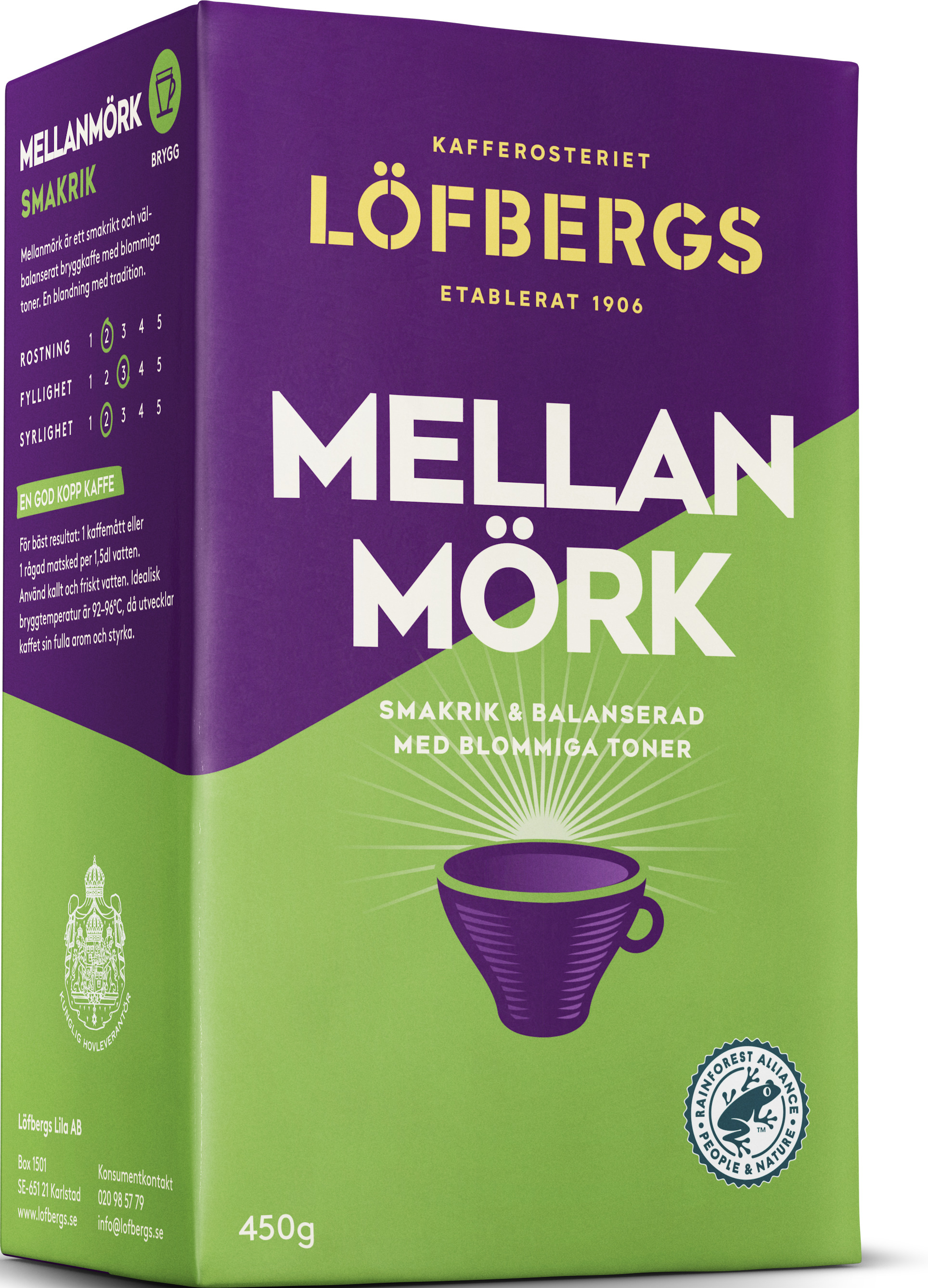 Kaffe Mellanmörk Brygg RA