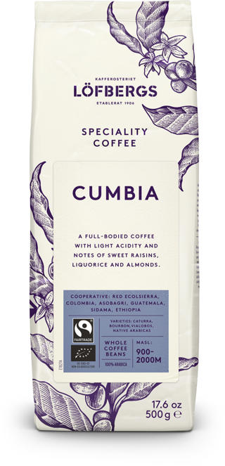 Espressobönor Cumbia EKO FT