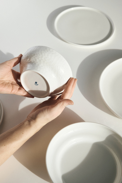 Furo Tallrik Halvdjup Vit Ø21cm