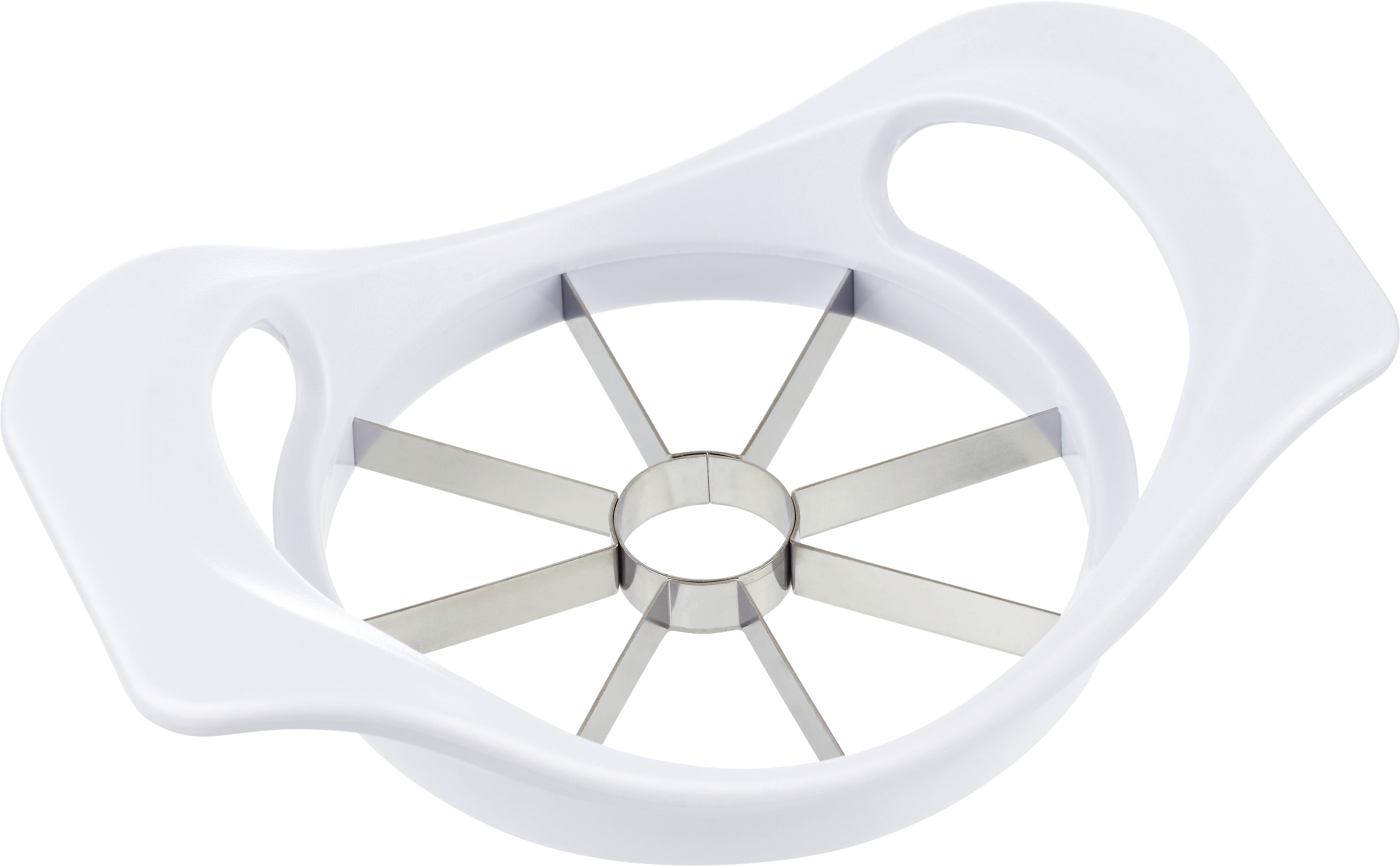 Äppeldelare plast rostfria blad 18,5x12x4,5cm