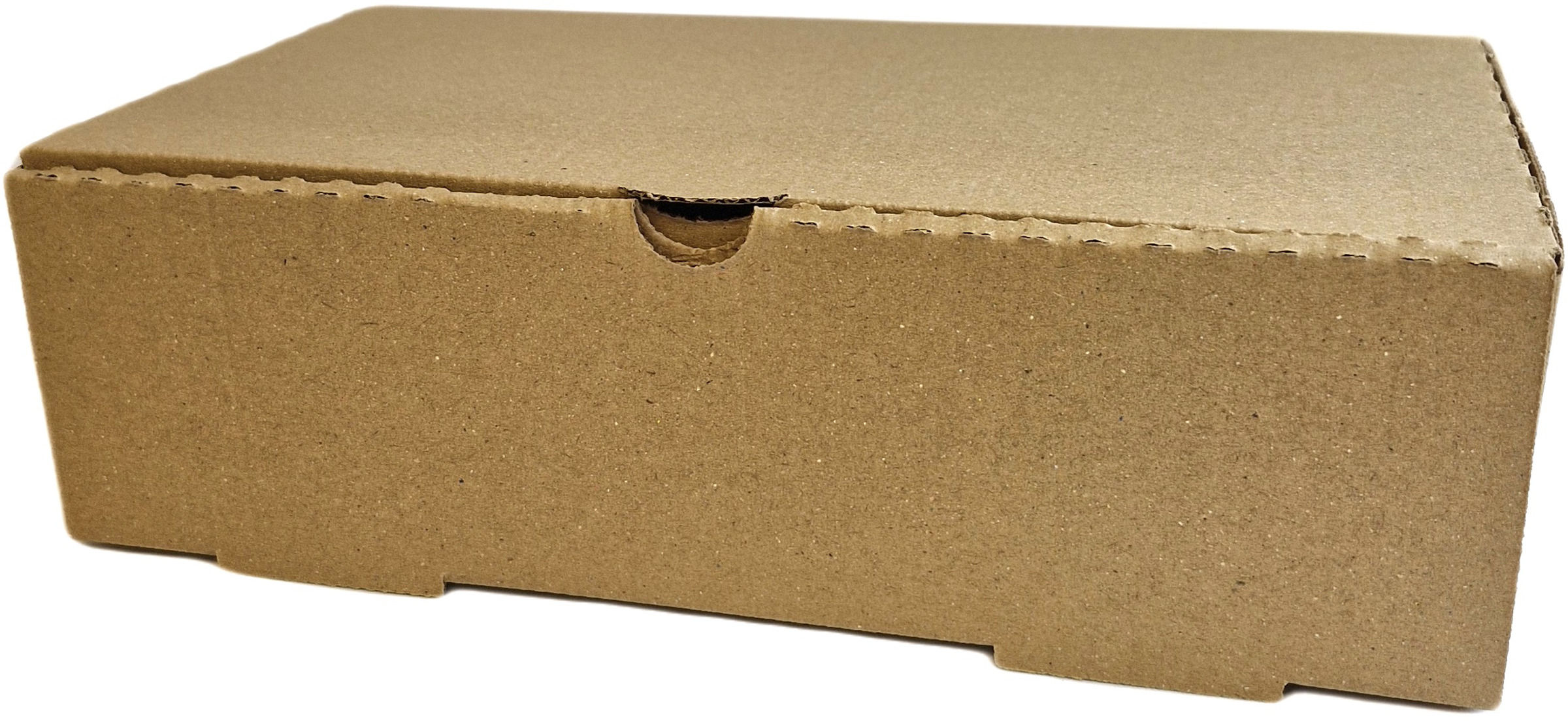 Pizzakartong Wellpapp Otryckt 28x16x8cm Brun