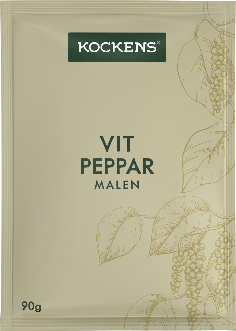 Vitpeppar Malen Ekonomipåse