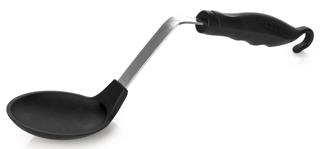 Slev Plast Svart 34cm