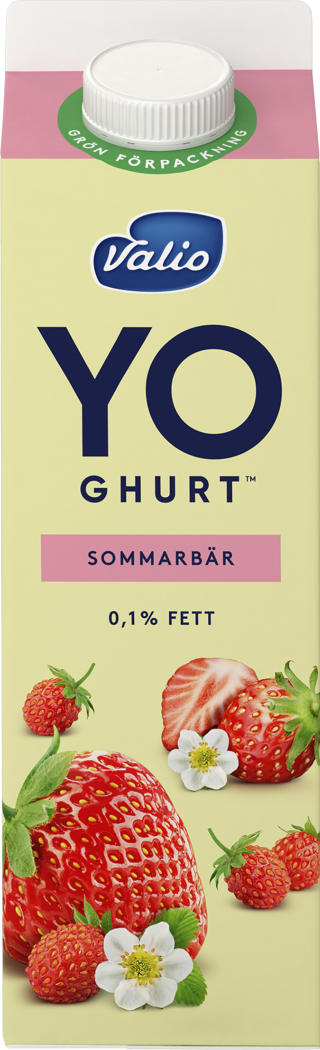 Yoghurt Sommarbär 0,1%
