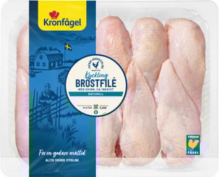 Kycklingfilé med Skinn ca 180g