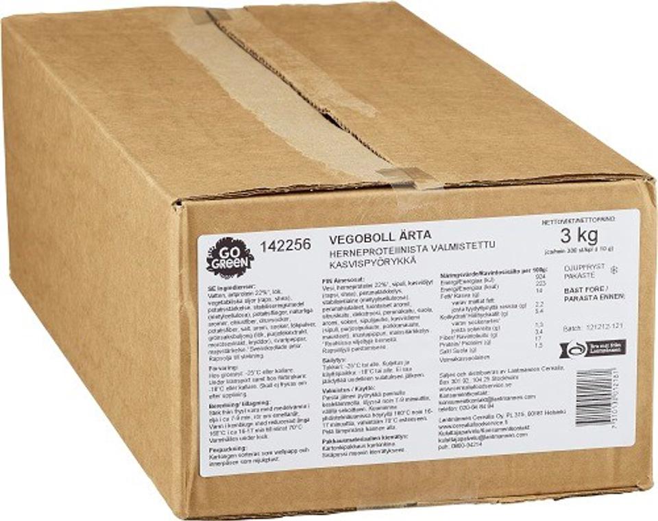 Vegoboll Ärta
