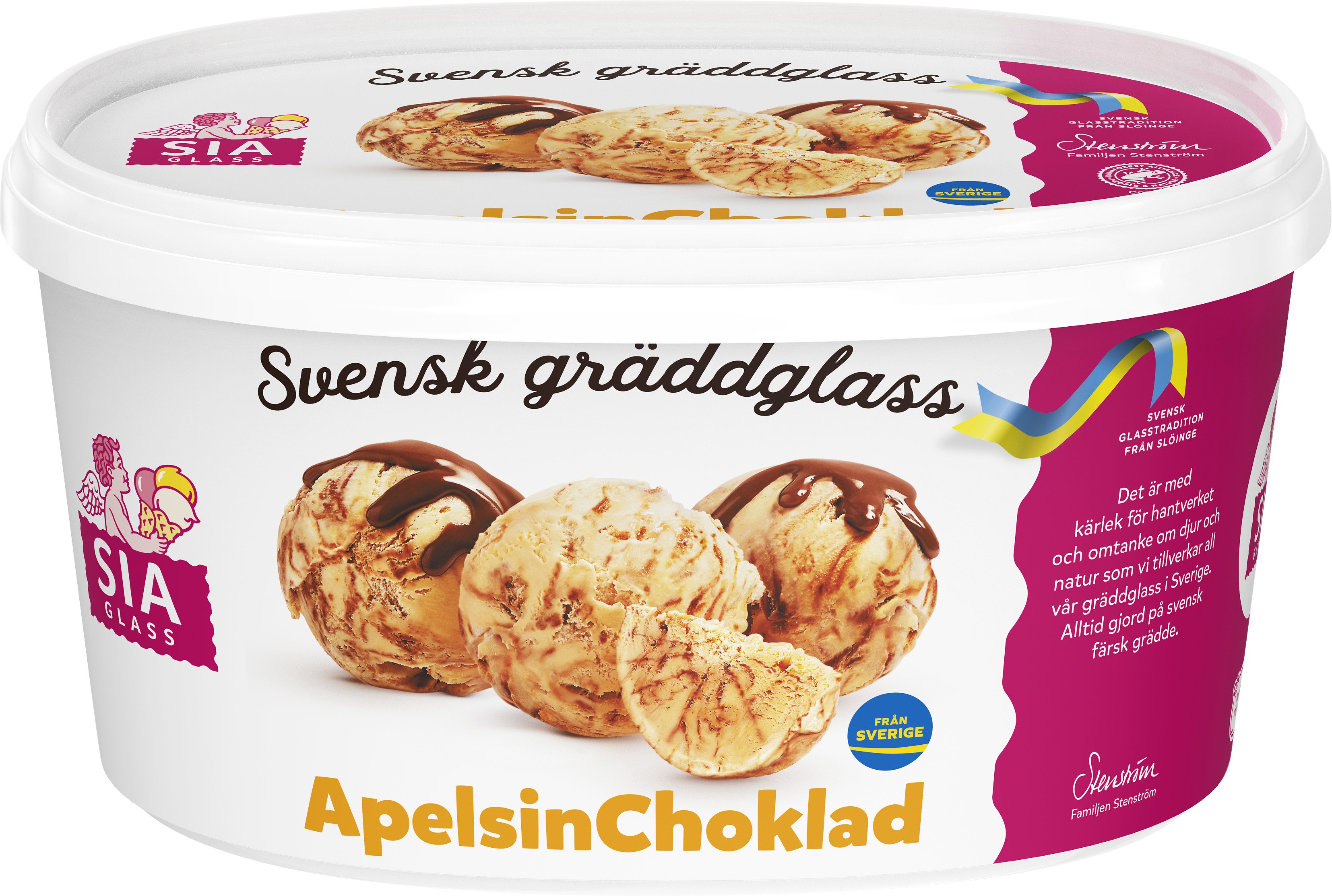 Gräddglass Apelsinchoklad RA