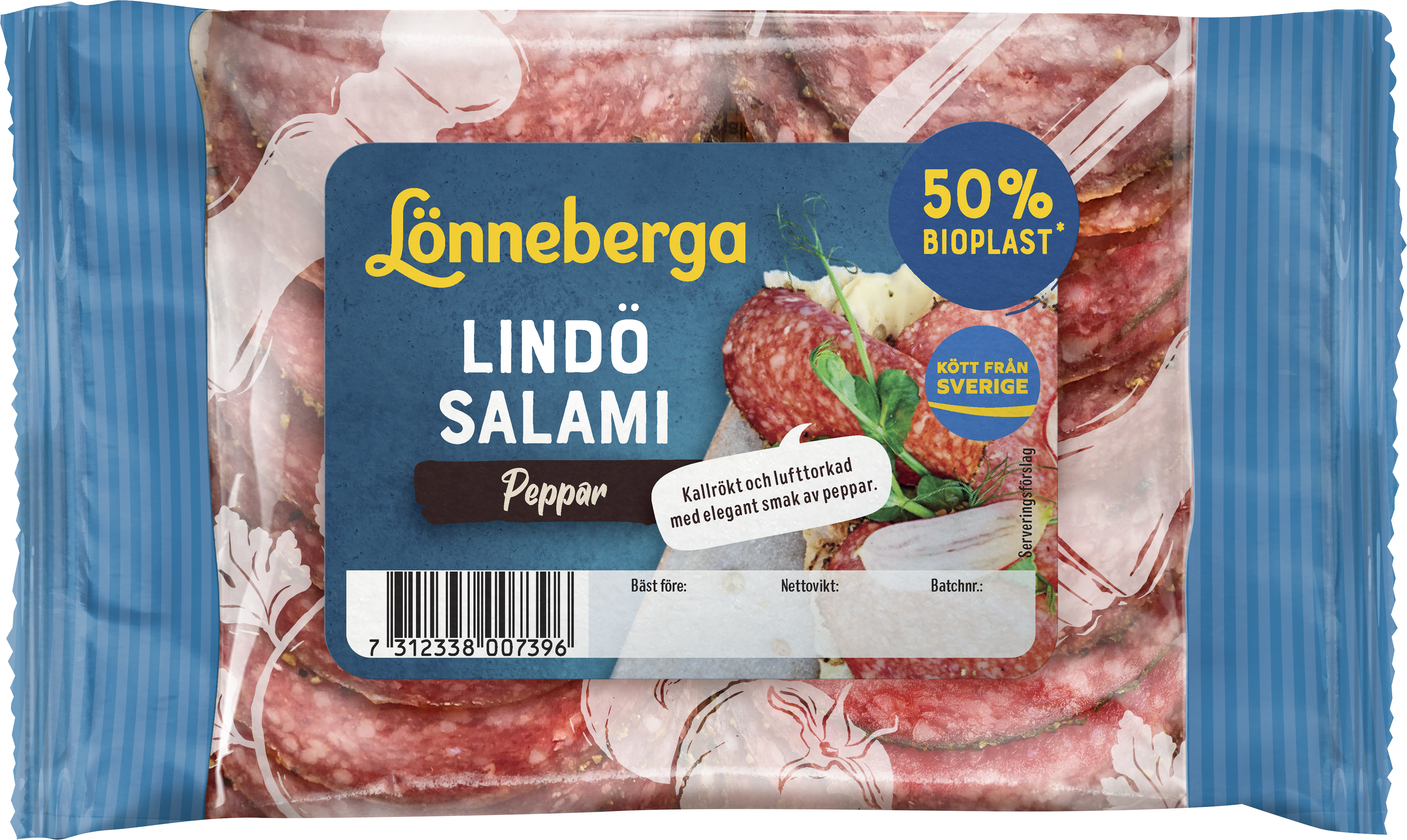 Pepparsalami Lindö Skivad