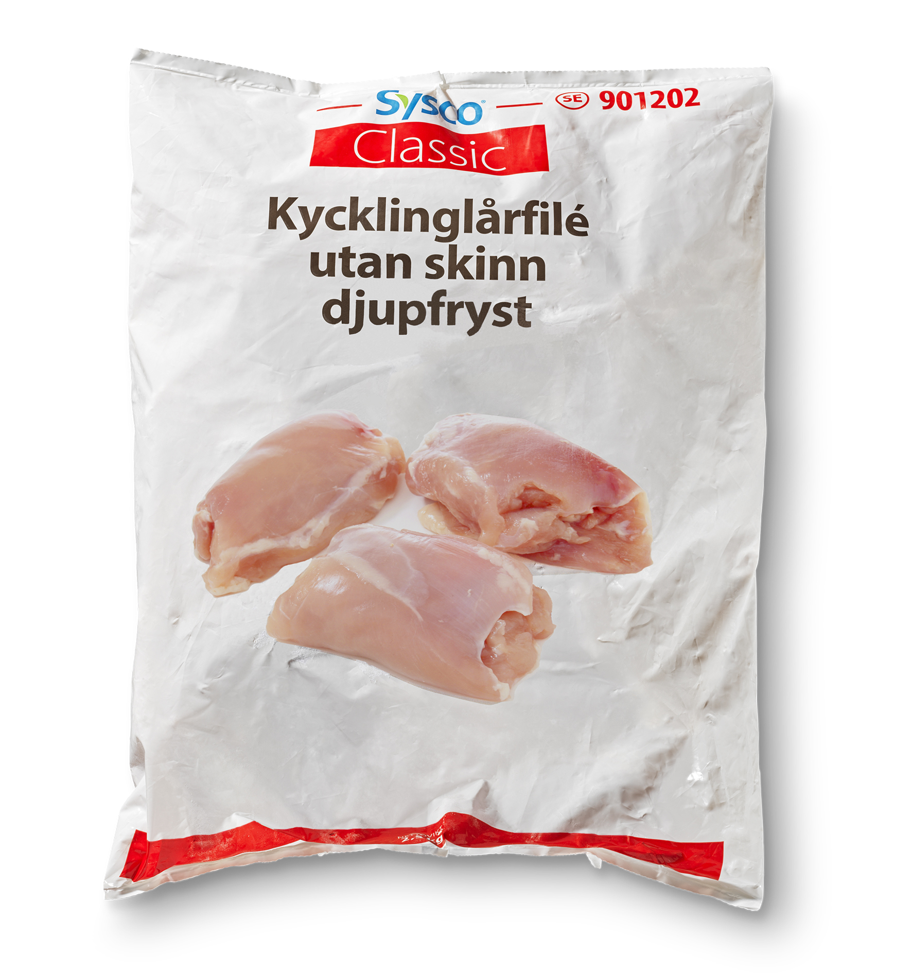 Kycklinglårfilé utan skinn