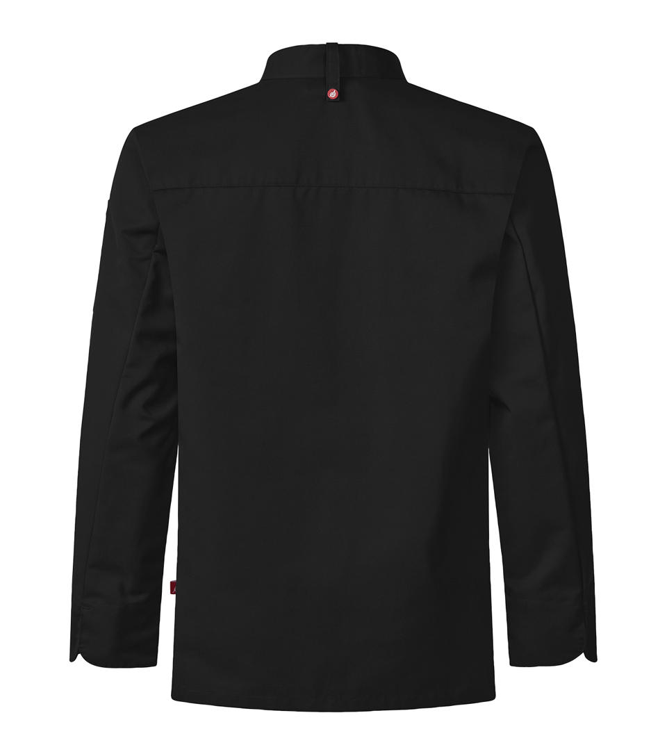 Kockskjorta 1099 Unisex Lång Ärm Svart 3XL