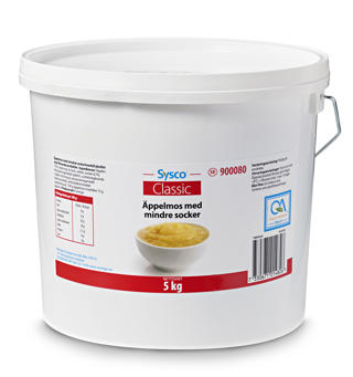 Äppelmos med Mindre Socker