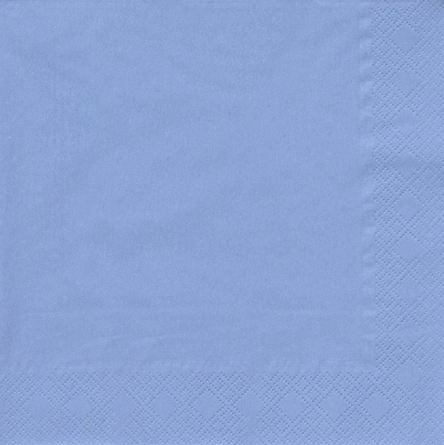 Servett 3-lag 40x40cm Ljusblå