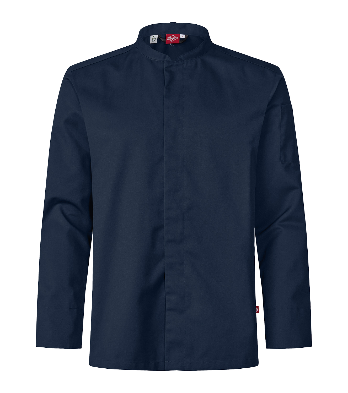 Kockskjorta 1099 Unisex Lång Ärm Mörk Marin M