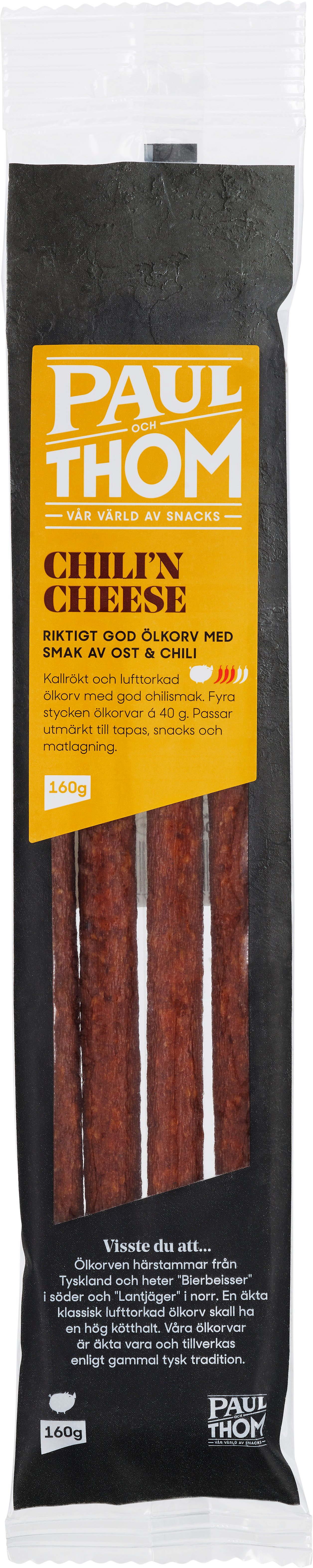 Ölkorv Chili Cheese