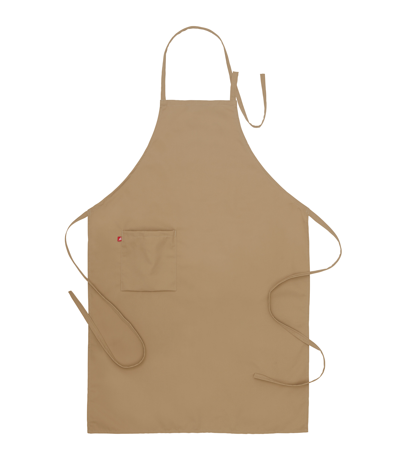 Bröstlappsförkläde 2337 Khaki 75x110cm