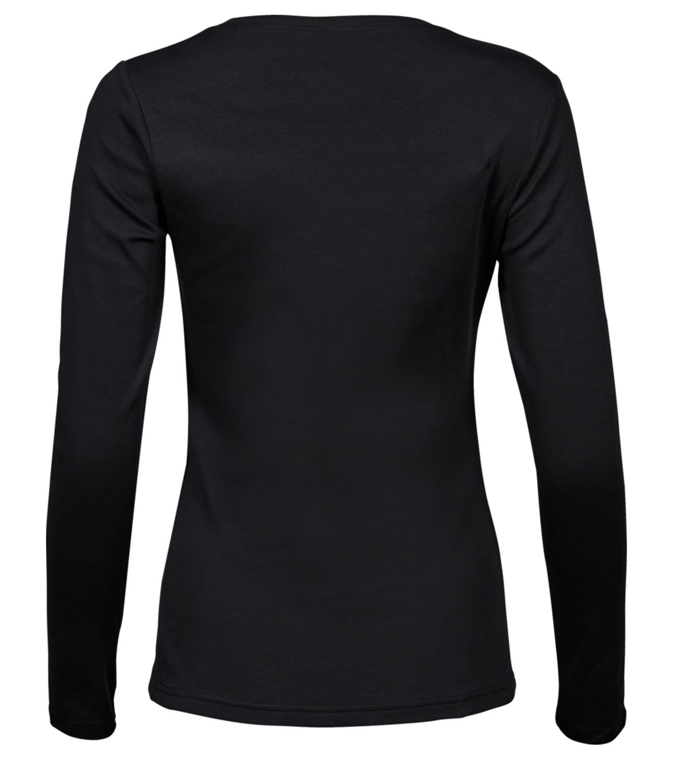T-shirt 6122 Dam Tee Jays Svart XXL