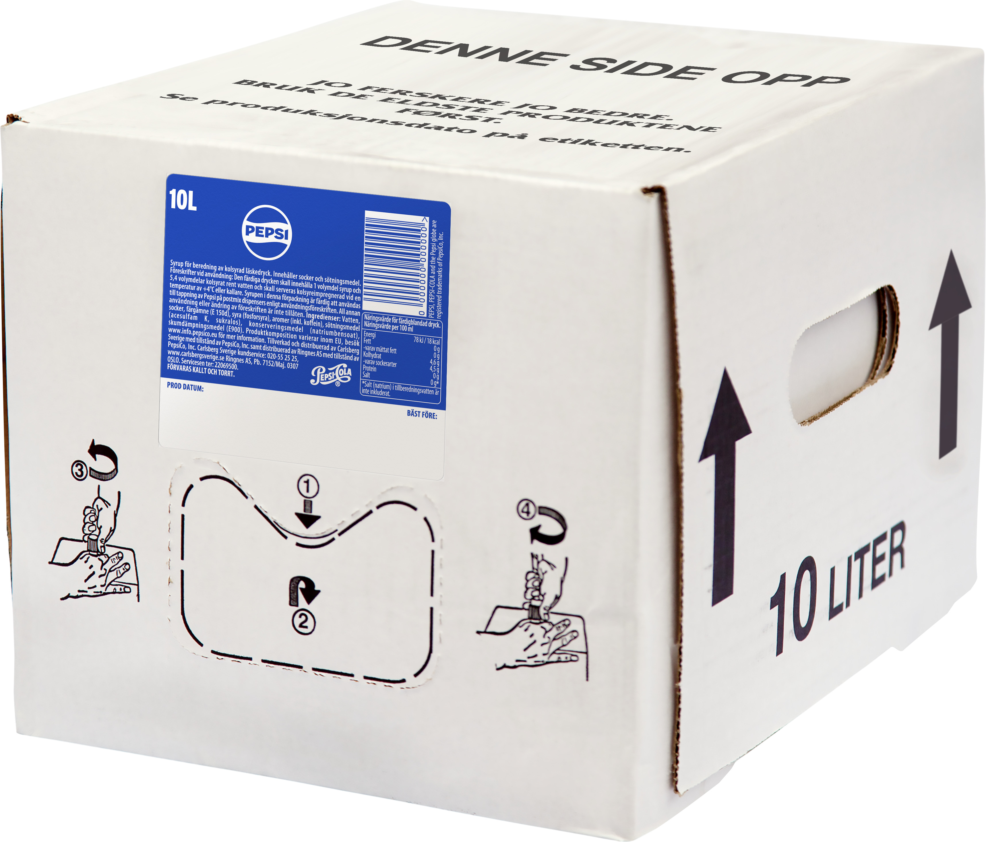 Pepsi Regular Bag in Box