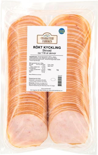 Kyckling Rökt Skivad