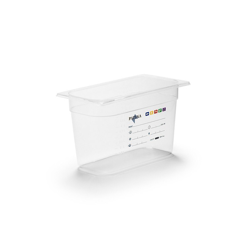 Kantin Bisfenolfri Plast GN 1/3x200mm 6,1L