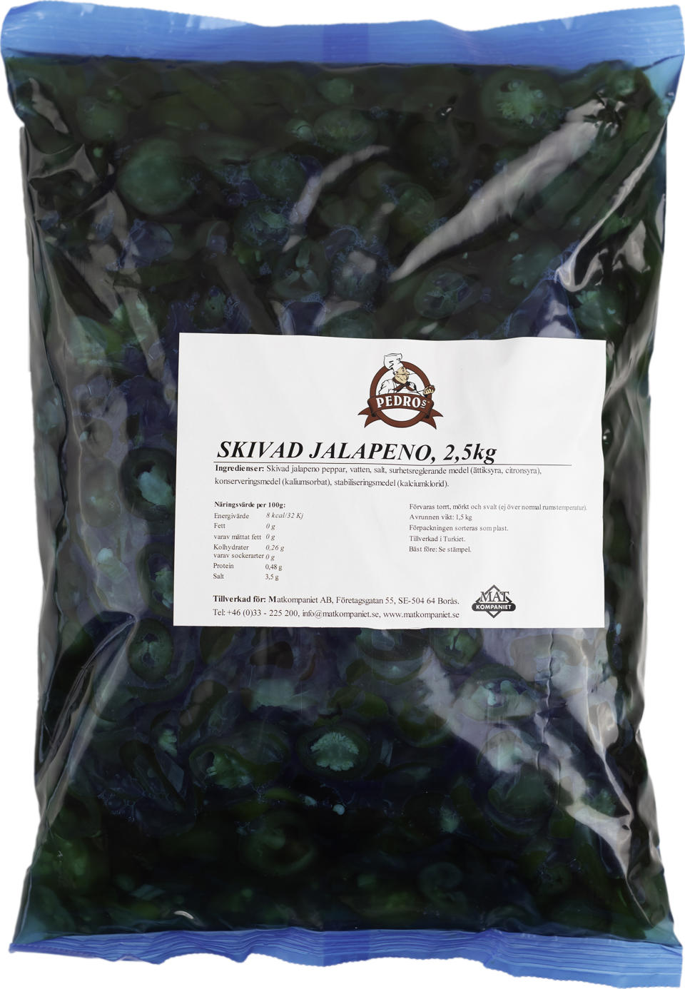Jalapeños Skivad