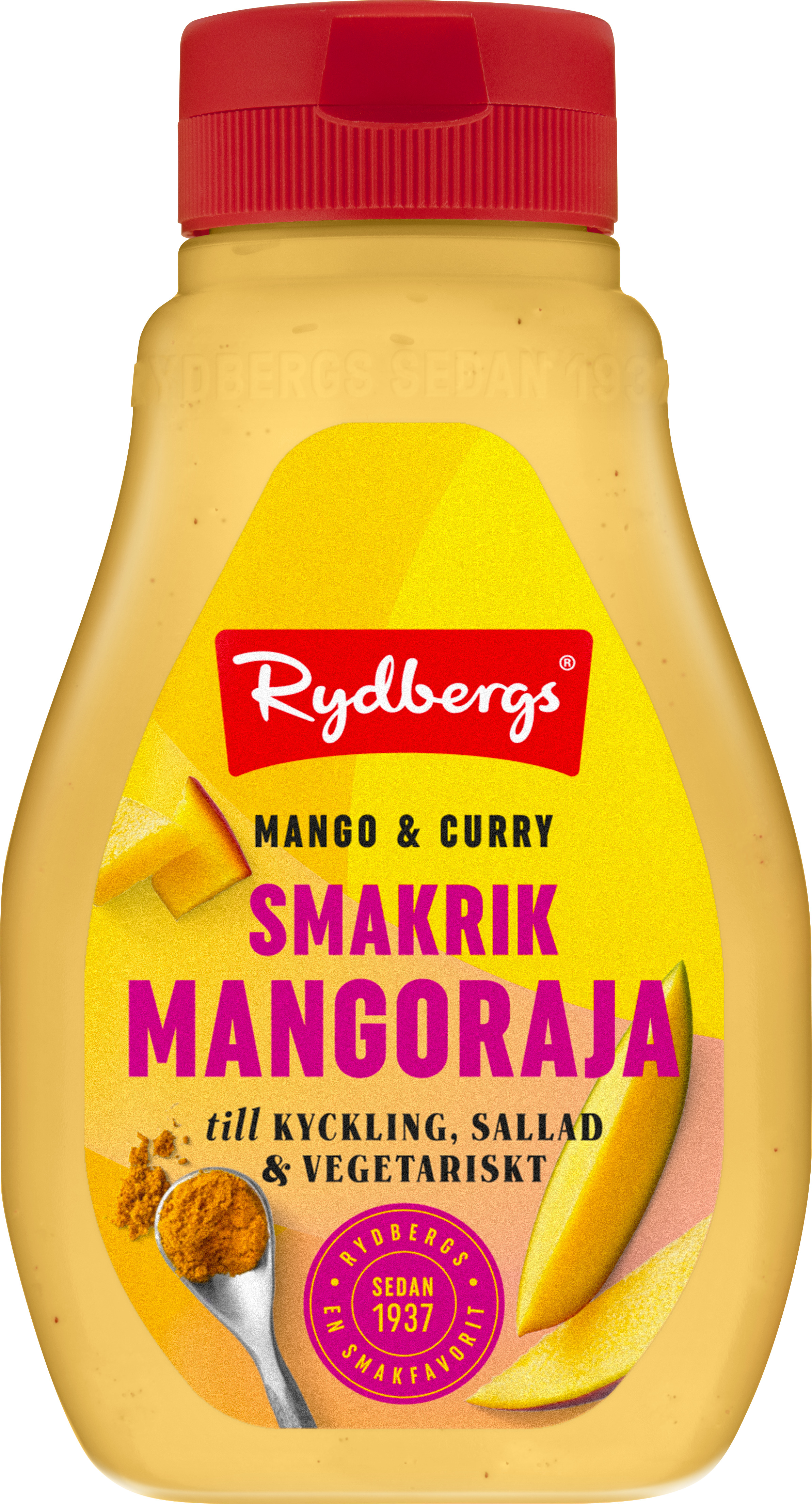 Mangoraja, kall sås, flaska