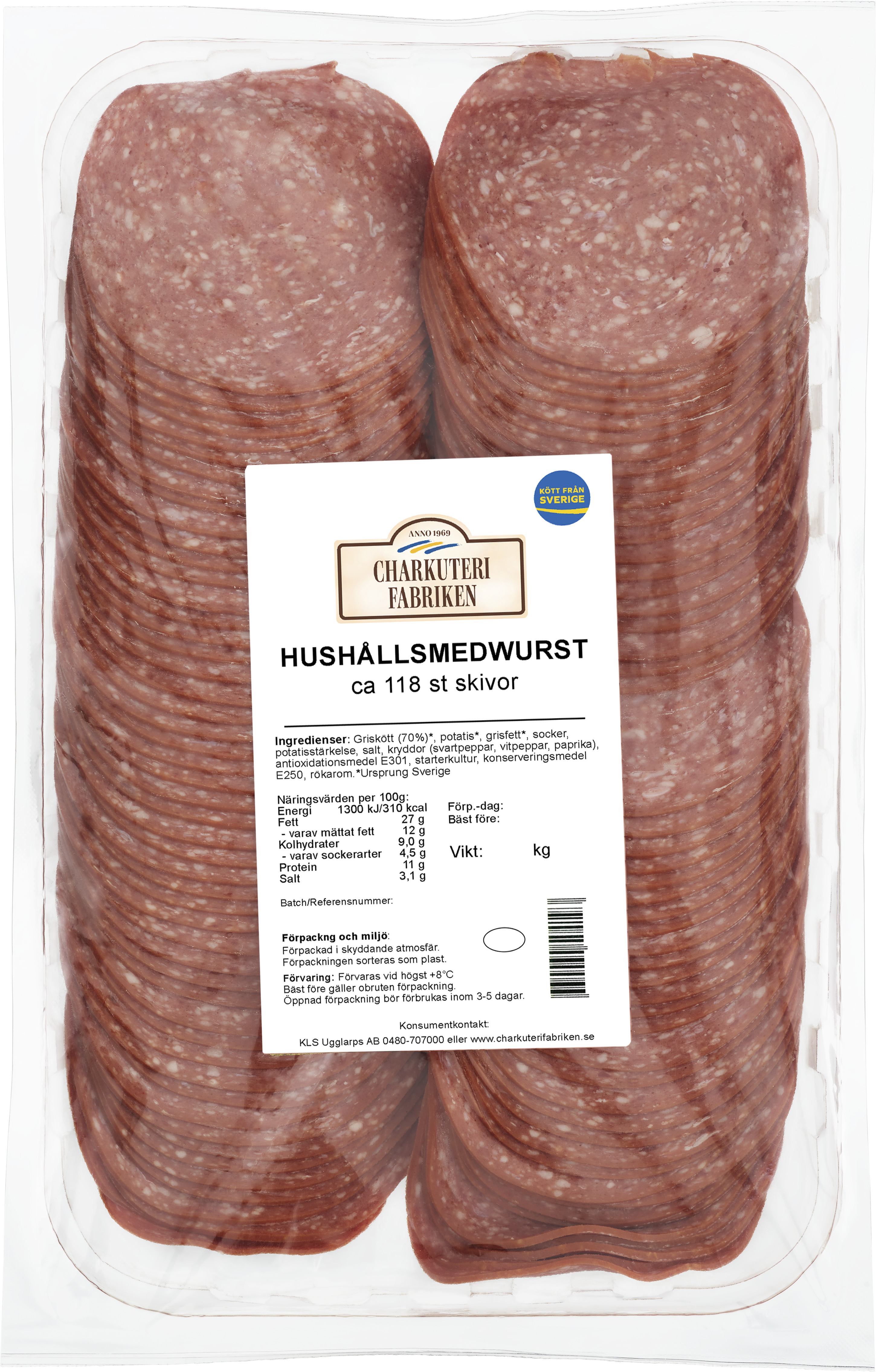 Hushållsmedwurst