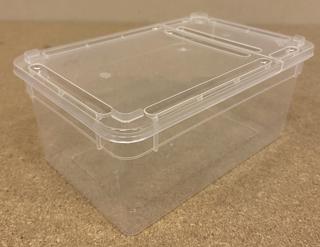 Burk med viklock 18,5x12,5x7,5cm 1,3L