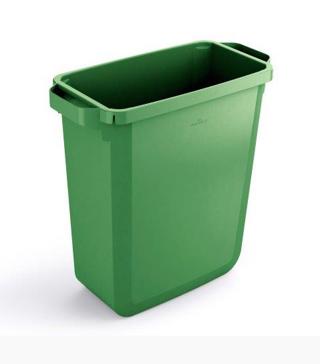 Durabin Tunna utan Lock Plast Grön 60L