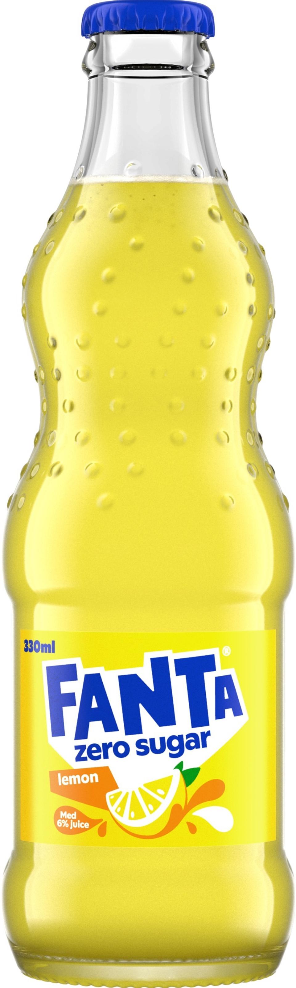 Fanta Lemon zero sugar ENGL
