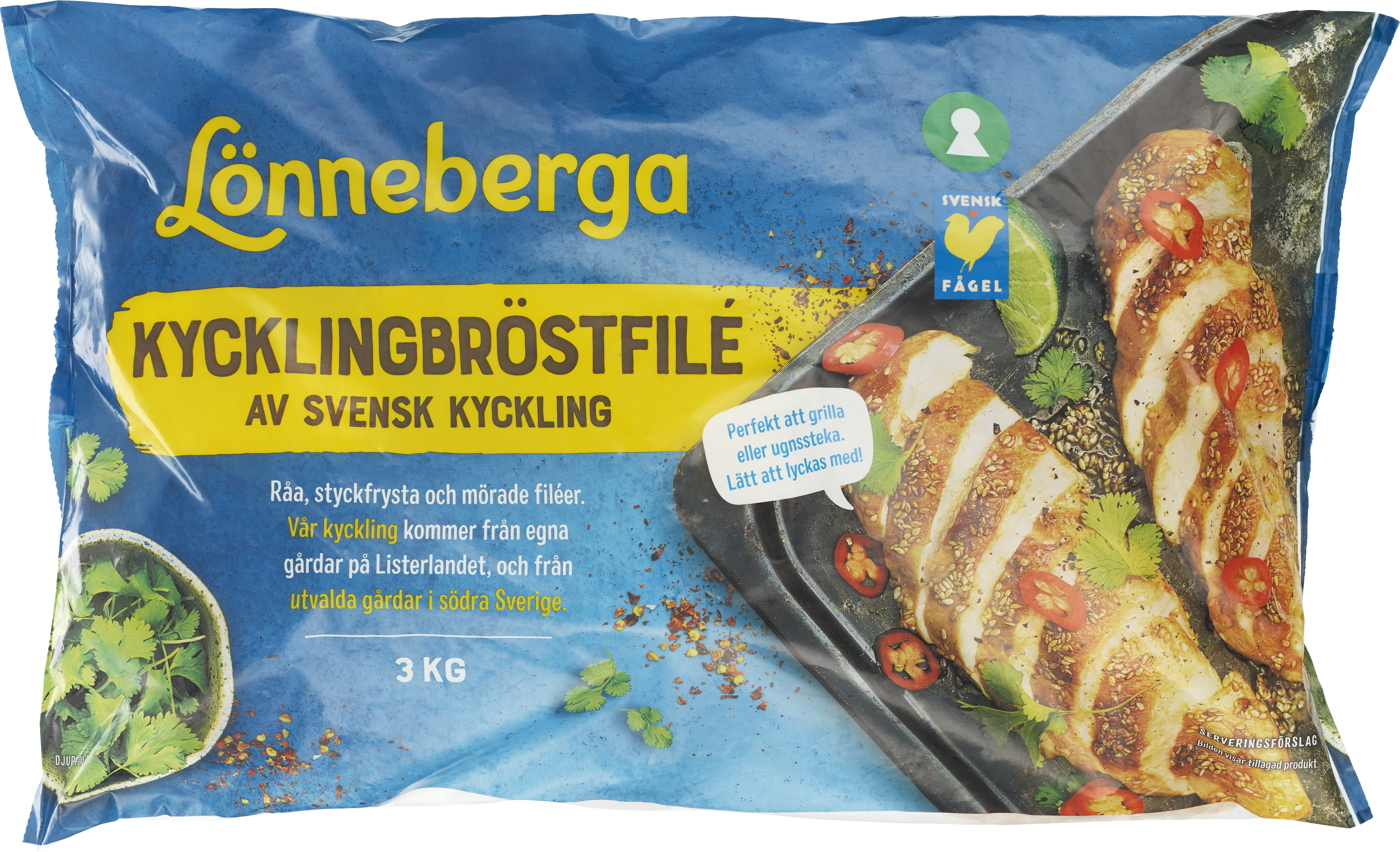 Kycklingfile Mörad 130-170 g