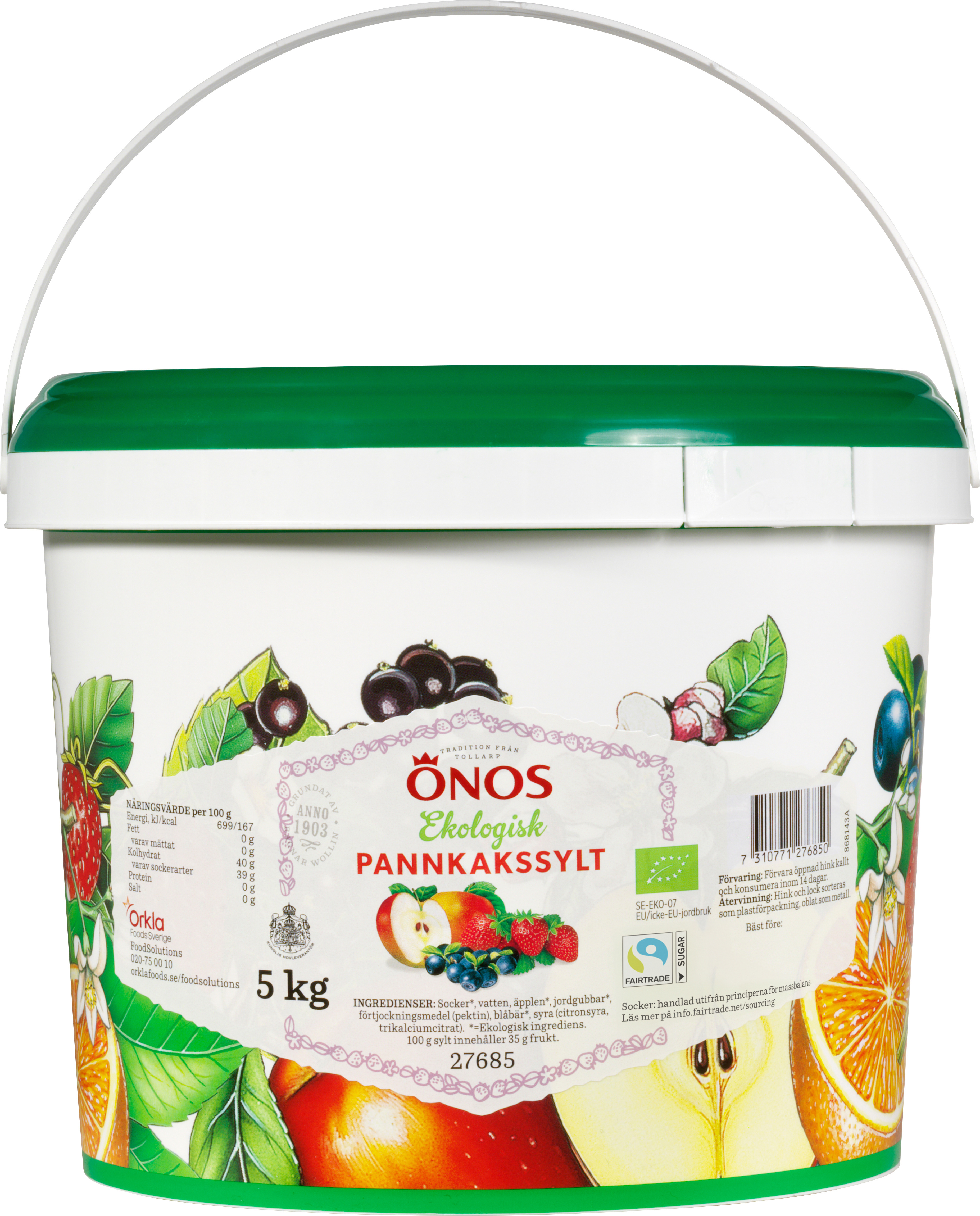 Pannkakssylt Ekologisk Fairtrade