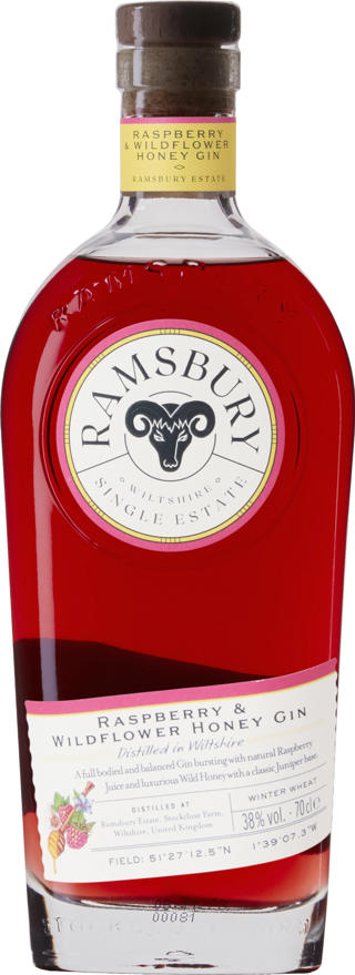 Ramsbury Raspberry & Wildflower Honey Gin