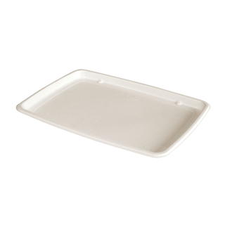 Serveringsfat Bagasse 285x203x15mm Vit