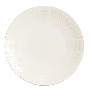 Concorde Tallrik Flat Coupe Vit Ø28cm
