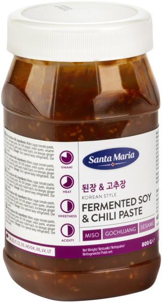 Korean Style Fermented Soy & Chili Paste