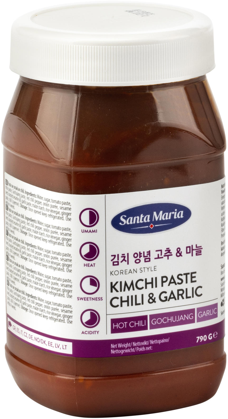 Korean Style Kimchi Paste Chili & Garlic