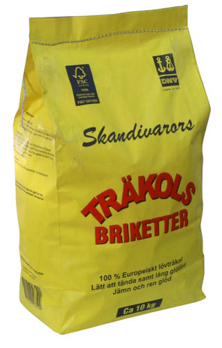 Grillbriketter 10kg