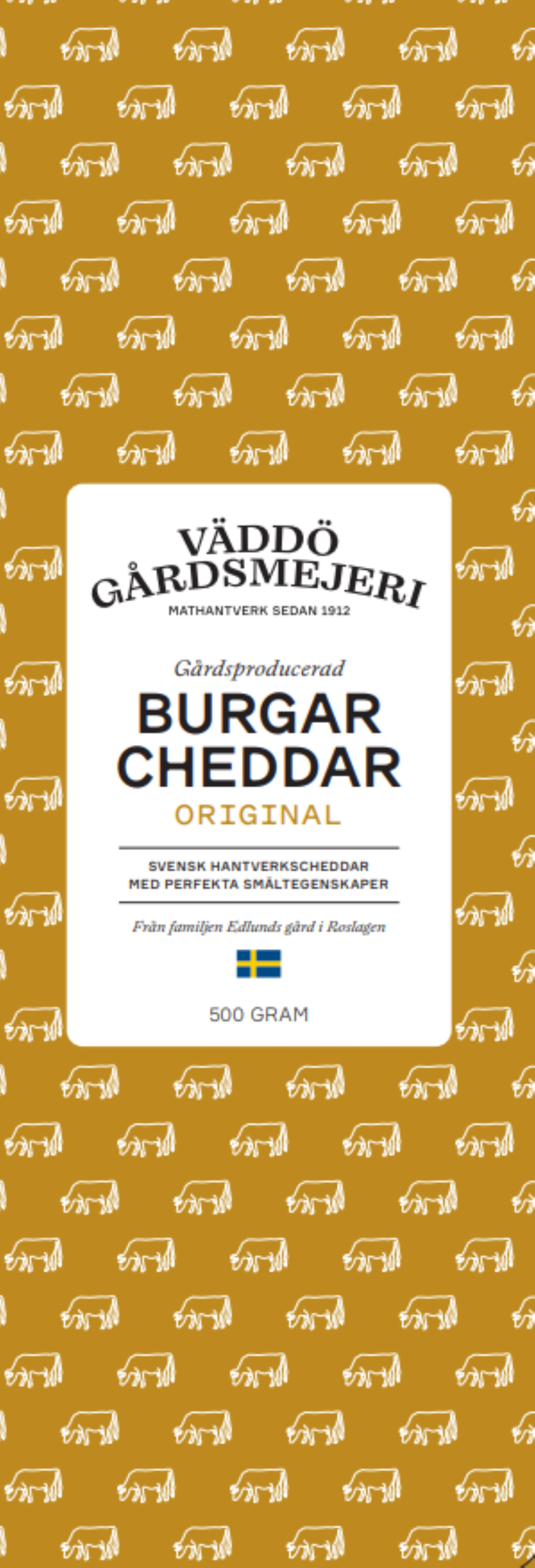 Väddö Burgarcheddar Original